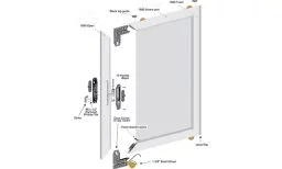 R3-1580 Series Door Screen