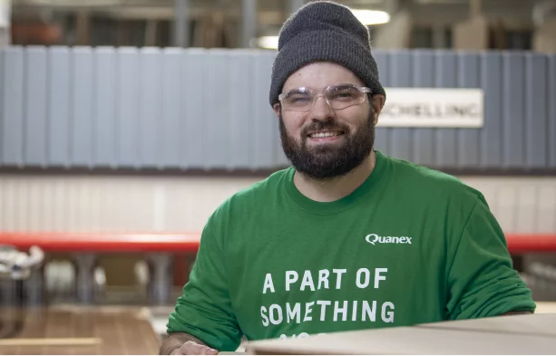 Matt, Beam Saw Operator - Quanex