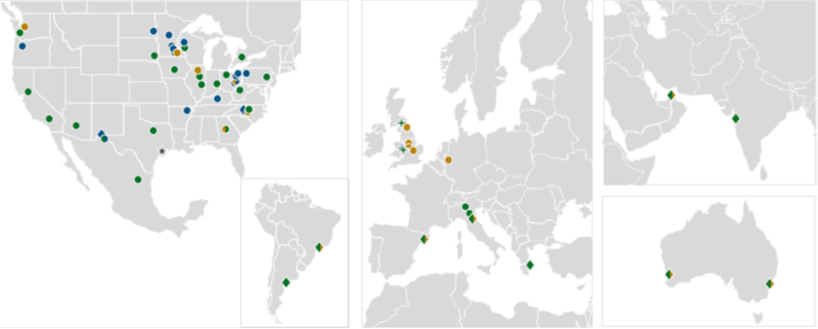 Quanex Location Map