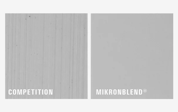 MikronBlend vs. the Competition