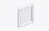 Outside Lip Frame Window Screen