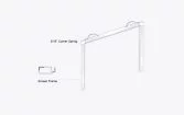3/8" Window Screen with Lift Rail