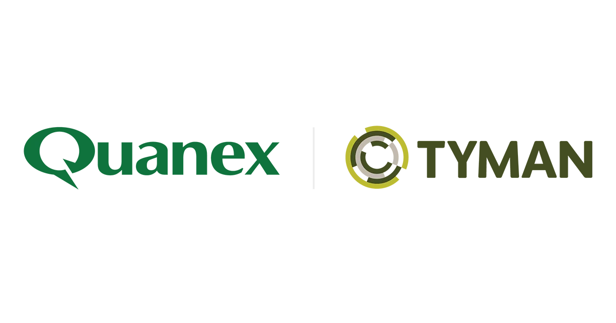 Quanex and Tyman Logo