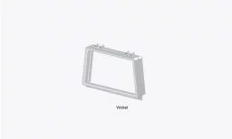 3/4" Standoff Screen with Wicket Door