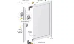 R2-1350 Door Screen