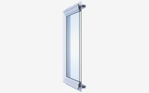 Mikron 9300 Series Window - Brick Mould