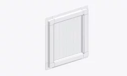 Outside Lip Frame Window Screen